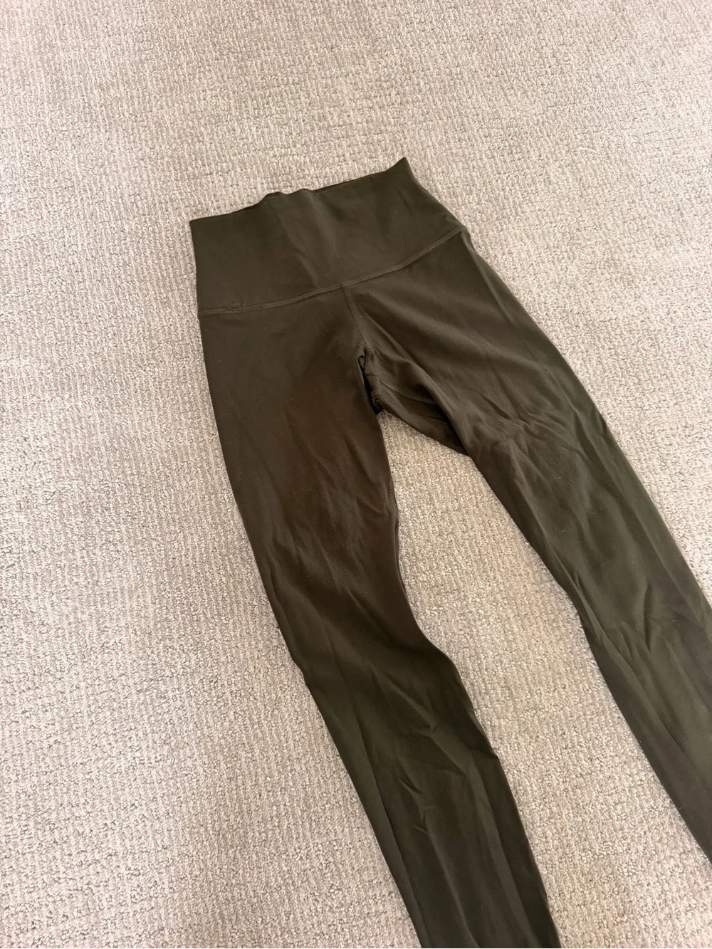 High-Waist Olive lululemon Align Women's Leggings